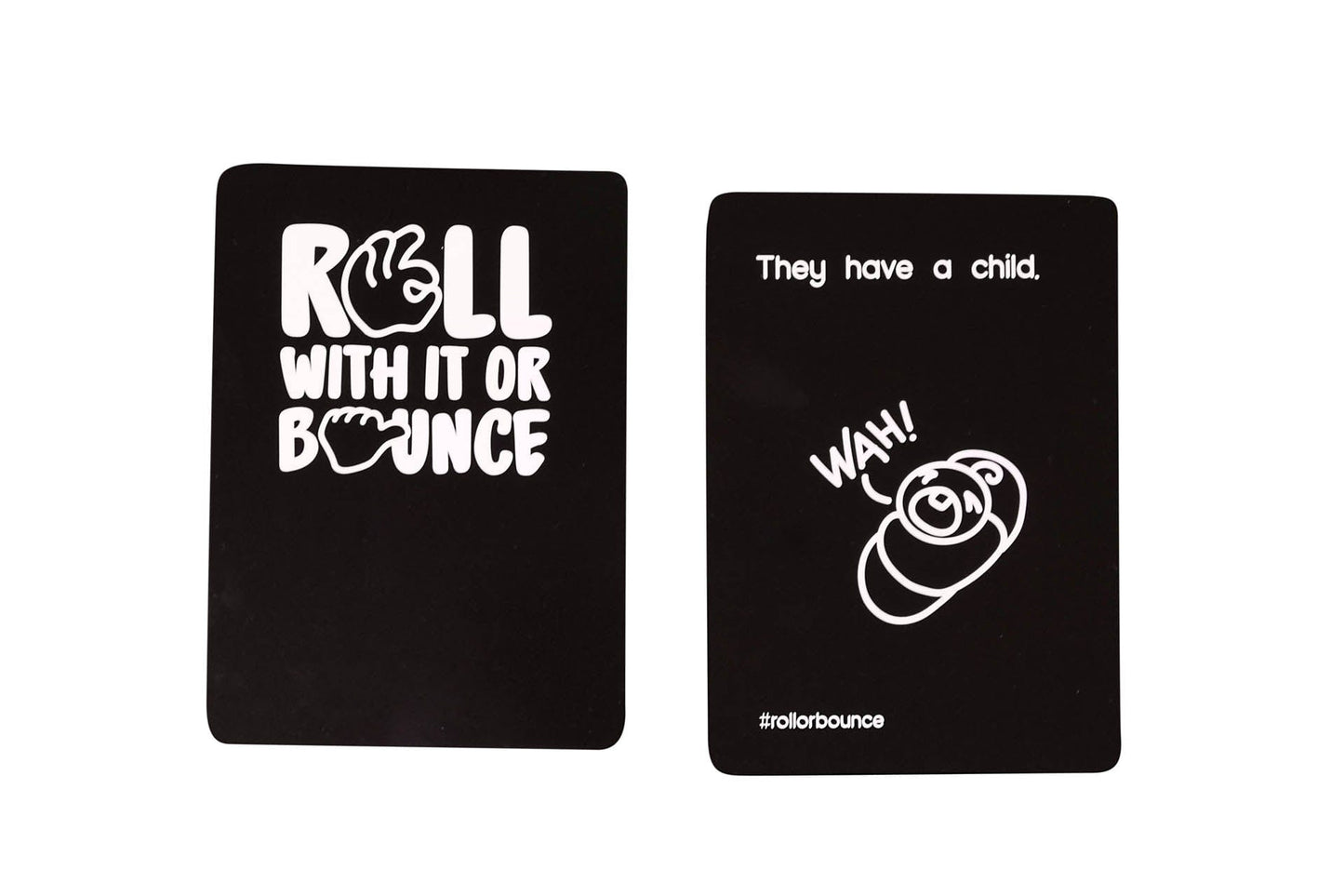 Roll With It Or Bounce -   Best card games, Drinking card games, Social card games | Roll With It or Bounce