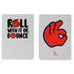Roll With It Or Bounce -   Best card games, Drinking card games, Social card games | Roll With It or Bounce